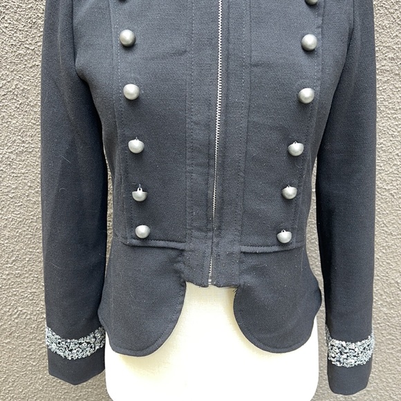GUESS rare vintage black military jacket - Picture 6 of 16